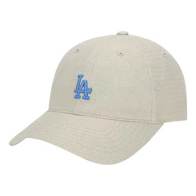 Mlb Small Label Cap Baseball Cap Khaki Blue In Neutral