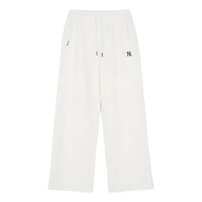 Mlb (wmns)  New York Yankees Ss26 Wide Leg Pants 'white'