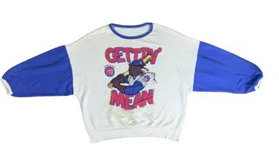 Pre-owned Mlb X Very Rare 1984 Chicago Cubs Sweatshirt Rare Design In Multi