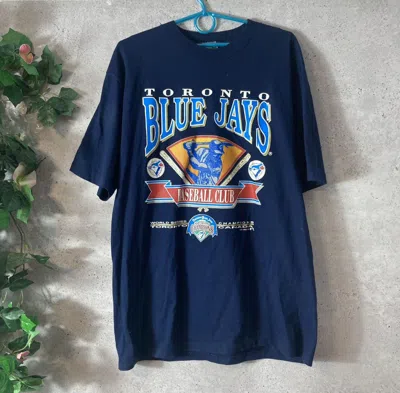 Pre-owned Mlb X Vintage 1992 Toronto Blue Jays Mlb Baseball T-shirt X-large
