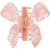 Mle Bow Claw In Pink