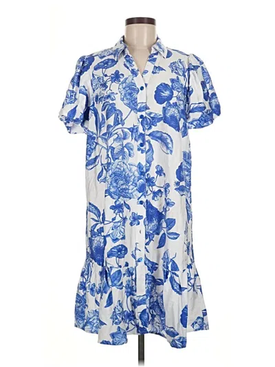 Pre-owned Mlle Gabrielle Casual Dress In Blue