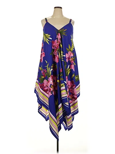 Pre-owned Mlle Gabrielle Casual Dress In Blue