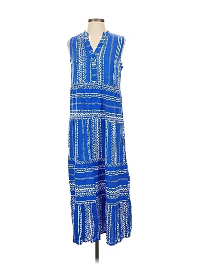 Pre-owned Mlle Gabrielle Casual Dress In Blue