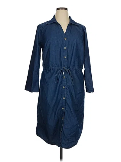 Pre-owned Mlle Gabrielle Casual Dress In Blue