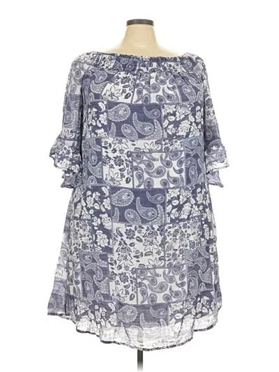 Pre-owned Mlle Gabrielle Casual Dress In Blue