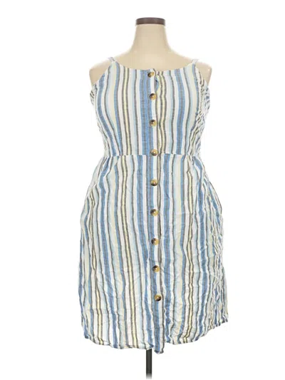 Pre-owned Mlle Gabrielle Casual Dress In Blue