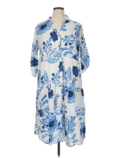 Pre-owned Mlle Gabrielle Casual Dress In Blue