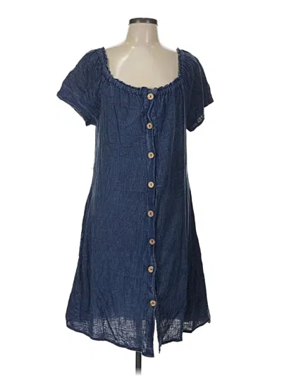 Pre-owned Mlle Gabrielle Casual Dress In Blue