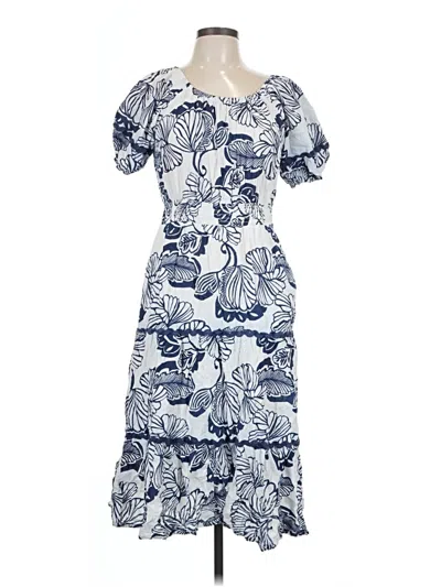 Pre-owned Mlle Gabrielle Casual Dress In Blue