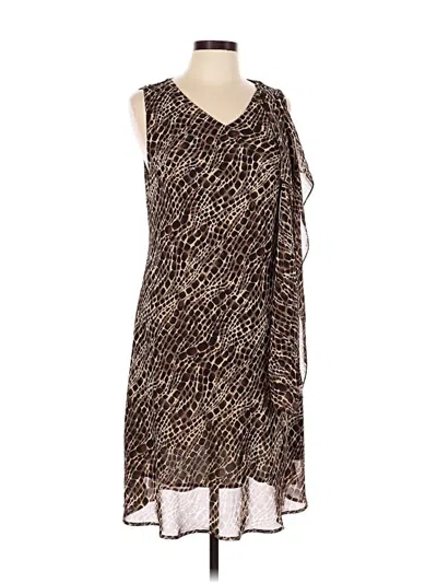 Pre-owned Mlle Gabrielle Casual Dress In Brown