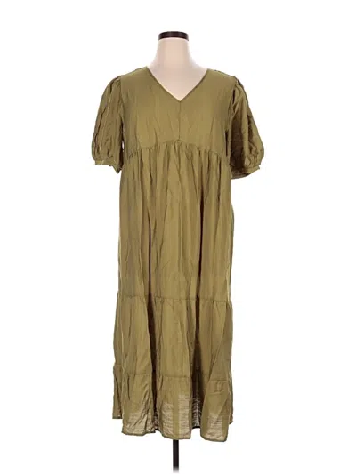 Pre-owned Mlle Gabrielle Casual Dress In Brown