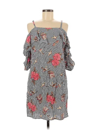 Pre-owned Mlle Gabrielle Casual Dress In Gray
