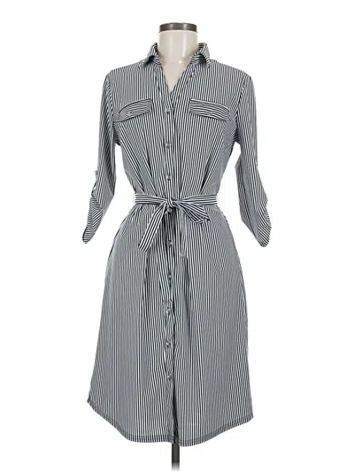 Pre-owned Mlle Gabrielle Casual Dress In Gray