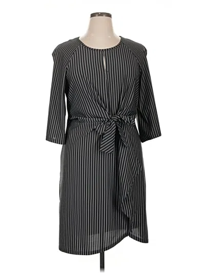 Pre-owned Mlle Gabrielle Casual Dress In Gray