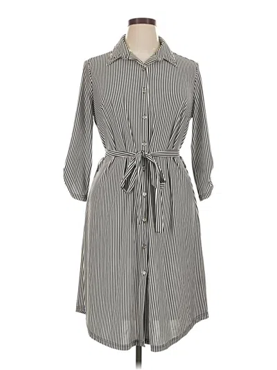 Pre-owned Mlle Gabrielle Casual Dress In Gray
