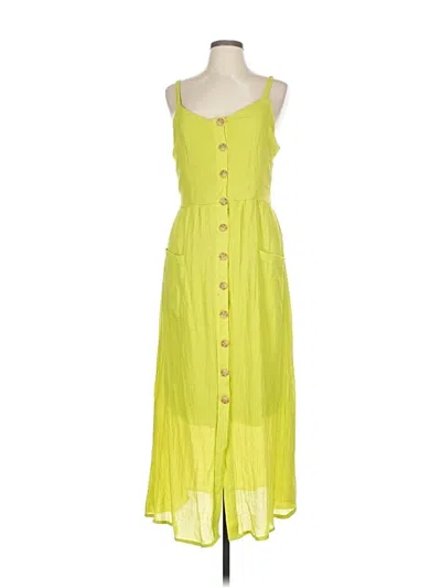 Pre-owned Mlle Gabrielle Casual Dress In Green