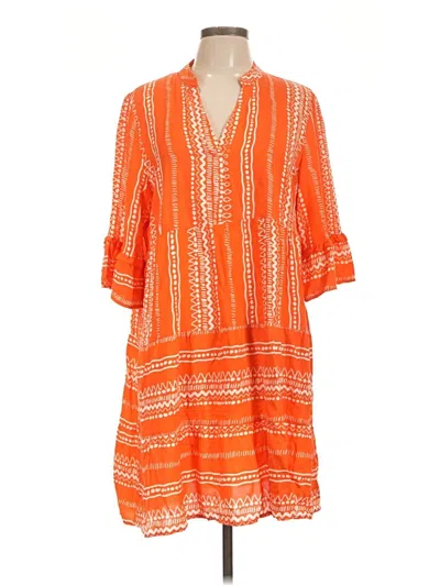 Pre-owned Mlle Gabrielle Casual Dress In Orange