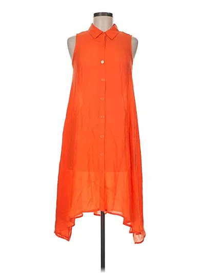 Pre-owned Mlle Gabrielle Casual Dress In Orange