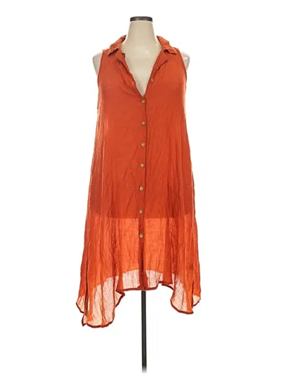 Pre-owned Mlle Gabrielle Casual Dress In Orange