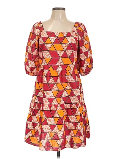 Pre-owned Mlle Gabrielle Casual Dress In Red