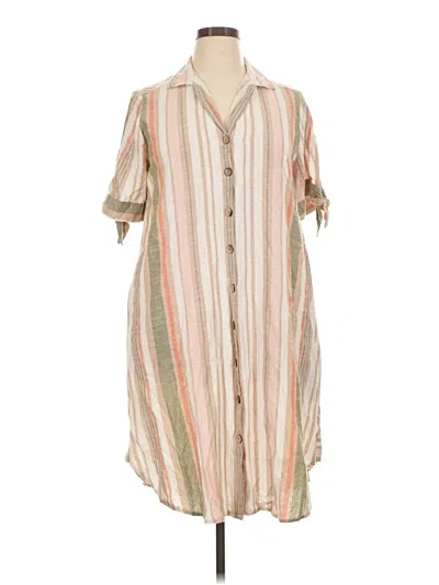 Pre-owned Mlle Gabrielle Casual Dress In Tan