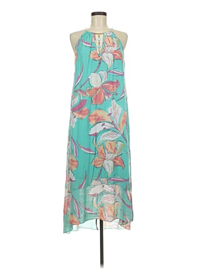 Pre-owned Mlle Gabrielle Casual Dress In Teal