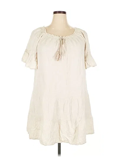 Pre-owned Mlle Gabrielle Casual Dress In White