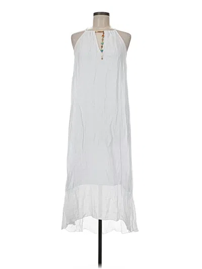 Pre-owned Mlle Gabrielle Casual Dress In White