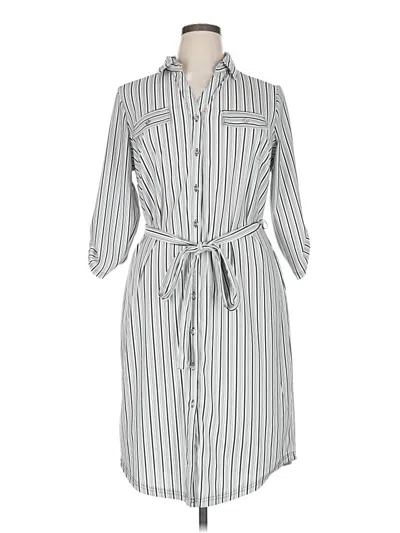Pre-owned Mlle Gabrielle Casual Dress In White