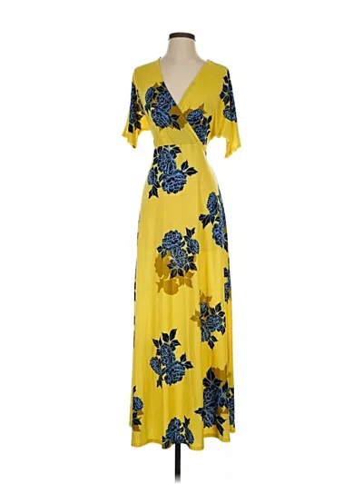 Pre-owned Mlle Gabrielle Casual Dress In Yellow