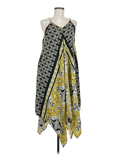 Pre-owned Mlle Gabrielle Casual Dress In Yellow