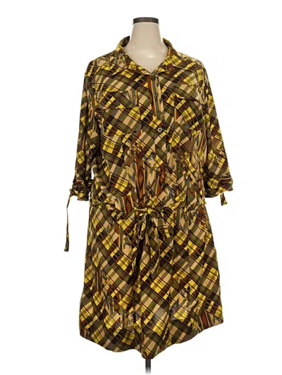Pre-owned Mlle Gabrielle Casual Dress In Yellow