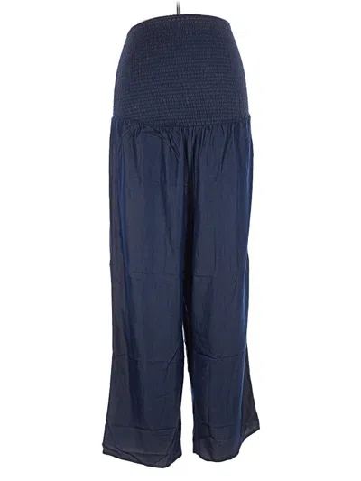 Pre-owned Mlle Gabrielle Casual Pants In Blue
