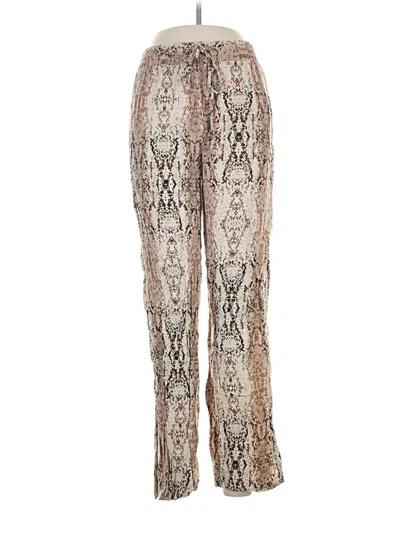 Pre-owned Mlle Gabrielle Casual Pants In Silver