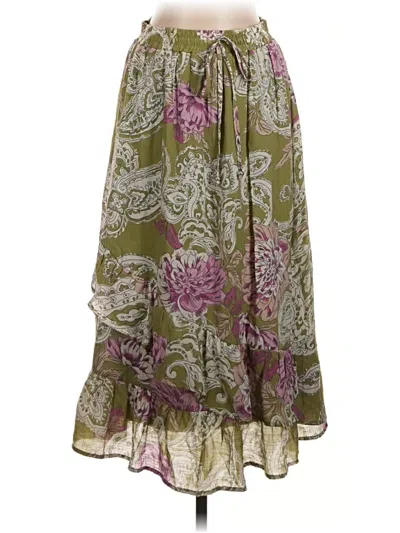 Pre-owned Mlle Gabrielle Casual Skirt In Green