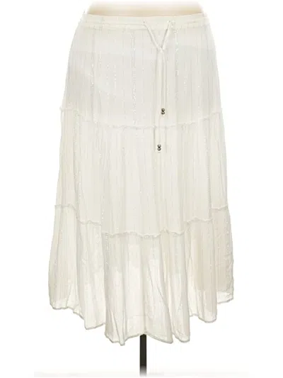 Pre-owned Mlle Gabrielle Casual Skirt In Ivory