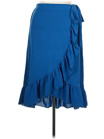 Pre-owned Mlle Gabrielle Formal Skirt In Blue