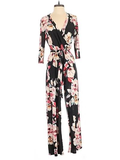 Pre-owned Mlle Gabrielle Jumpsuit In Black