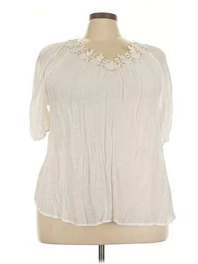 Pre-owned Mlle Gabrielle Short Sleeve T-shirt In Ivory