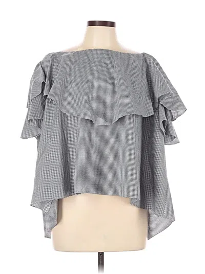 Pre-owned Mlm 3/4 Sleeve Blouse In Black