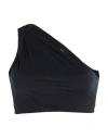 Mln By Malloni Woman Top Midnight Blue Size M Elastomultiester In Blue
