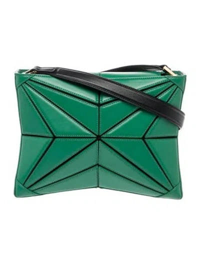Pre-owned Mlouye Leather Crossbody Bag In Green