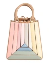 Mlouye Woman Handbag Pink Size - Leather In Pink