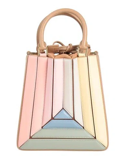 Mlouye Woman Handbag Pink Size - Leather