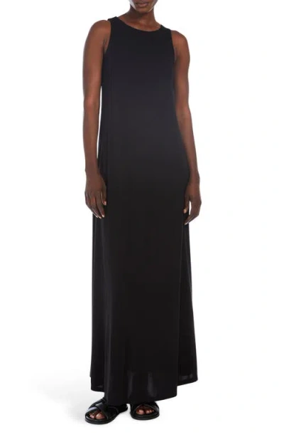 Mm Accento Sleeveless Maxi Dress In Black