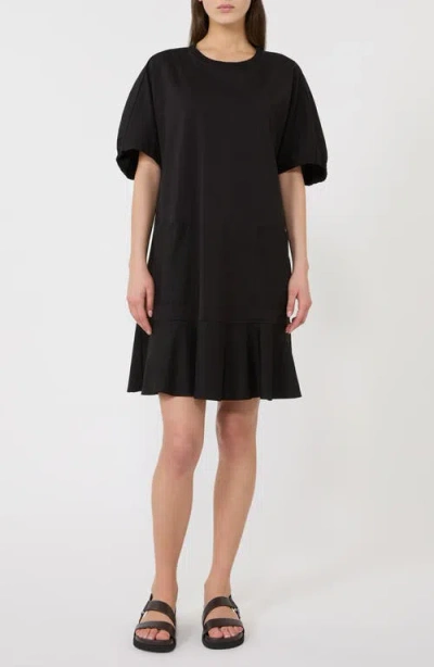 Mm By Max Mara Crewneck T-shirt Dress In Animal Print
