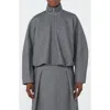 Mm By Max Mara Era Knit Jersey Jacket In Gray