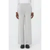 Mm By Max Mara Hamburg Knit Wool Pants In Gray