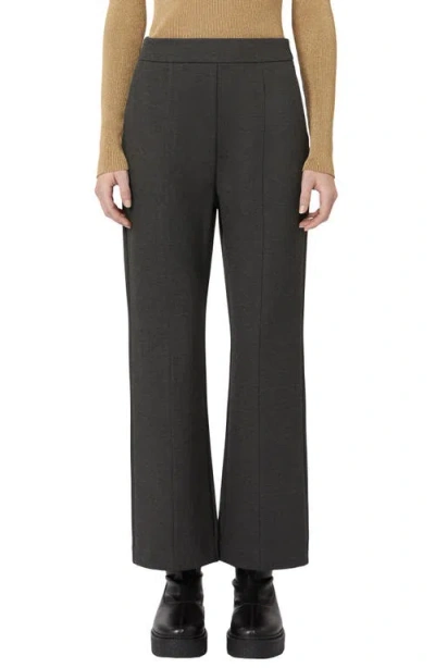 Mm By Max Mara Jeff Straight Leg Pants In Gray